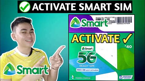 how to activate smart 5g ready sim card|How to Activate Your Device .